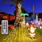 Waterproof Solar Fairy Star String Lights Outdoor Decoration